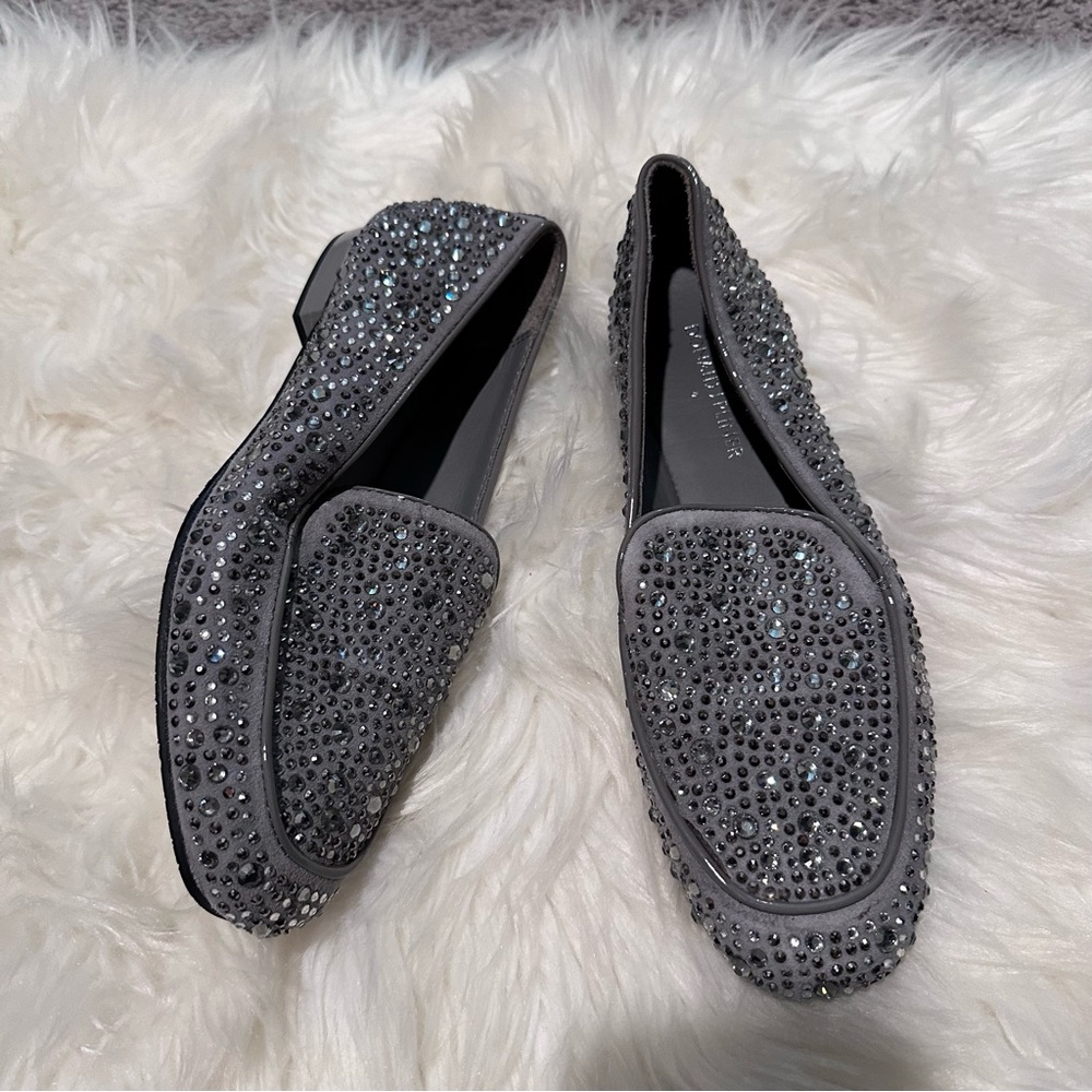Nwot‎ Donald J. Pliner Helen Sparkle Studded Loafers - Picture 4 of 10